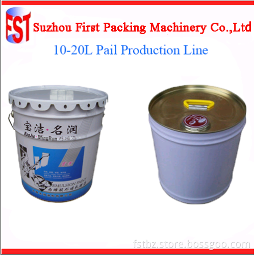 Ce Certification 1-20L Automatic Tin Canning Machine Tin Can Making Machine Production Line